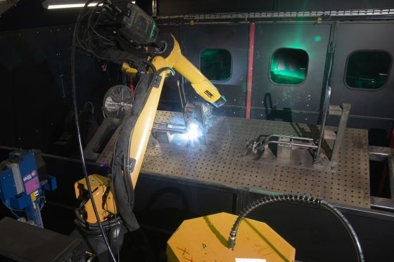 MIG Welding Robotic Mechanical Assembly