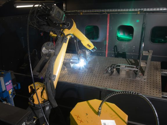MIG Welding Robotic Mechanical Assembly