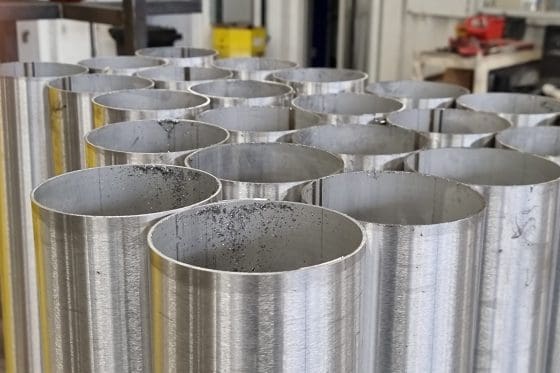 Stainless steel bollards 1 CEL Batch Manufactures Stainless Steel Bollards, and Reduces Lead Times and Quality Issues 2